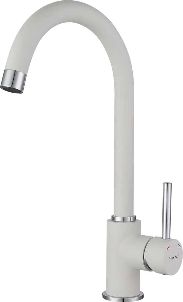 Фото товара: GranFest 3650, смеситель, мрамор, иней