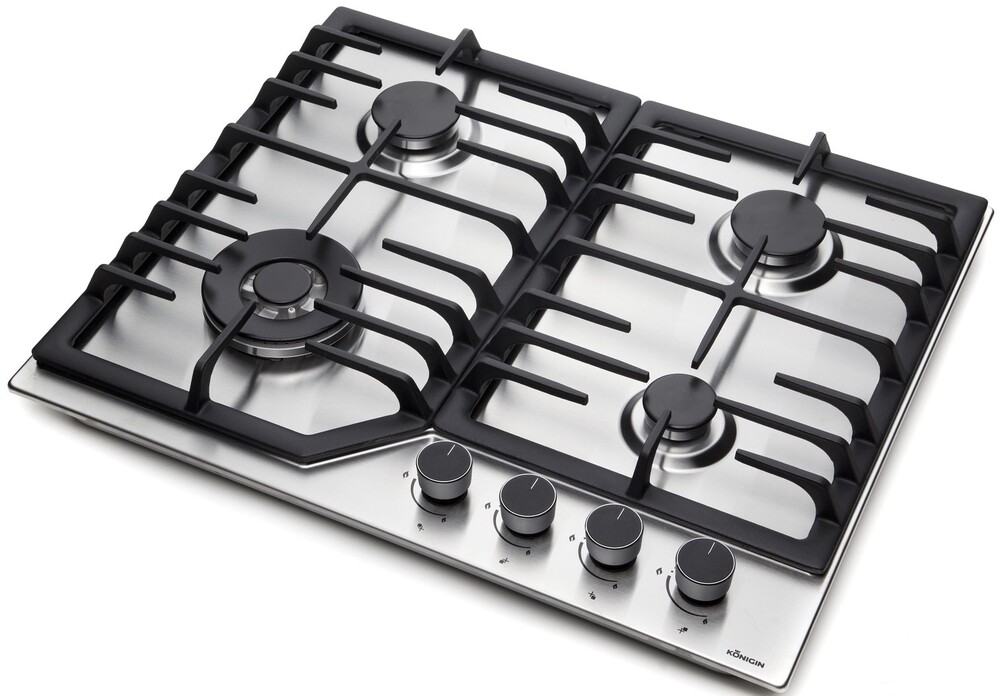 Konigin Blaze 604 IXW Детальное фото товара: Konigin Blaze 604 IXW газовая поверхность