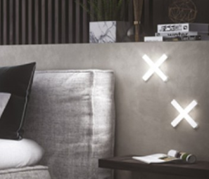 Фото товара: Domus Line X-Sing 4F TDM светодиодный светильник, сталь, свет натуральный