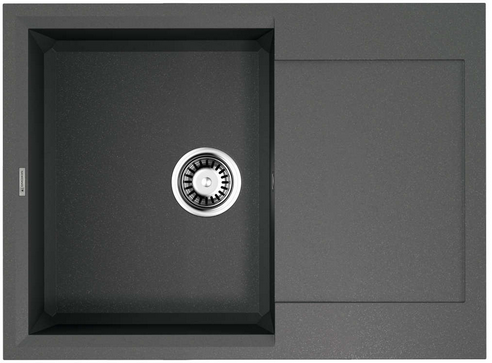 Фото товара: Omoikiri Sakaime 68-PL, мойка, гранит, платина