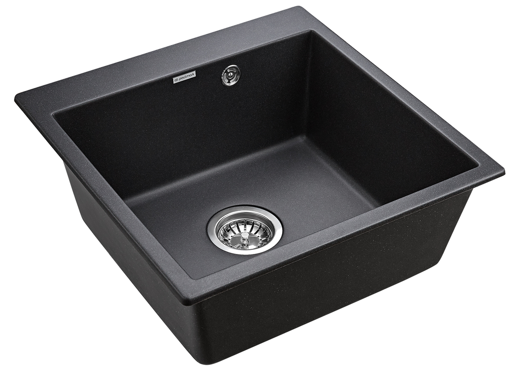Детальное фото товара: Paulmark KANTE 50, мойка, гранит, черный