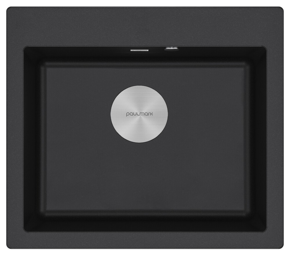 Фото товара: Paulmark KANTE 60, мойка, гранит, черный