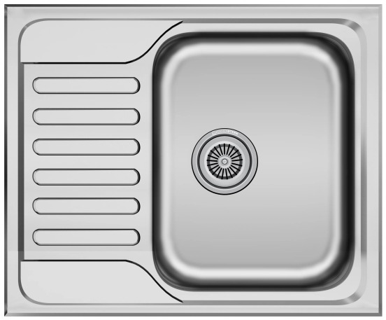 Фото товара: KUCHENSTERN BASIS 45, мойка, нержавеющая сталь