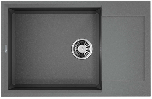 Фото товара: Omoikiri Sakaime 78-LB-GR, мойка, гранит, leningrad grey