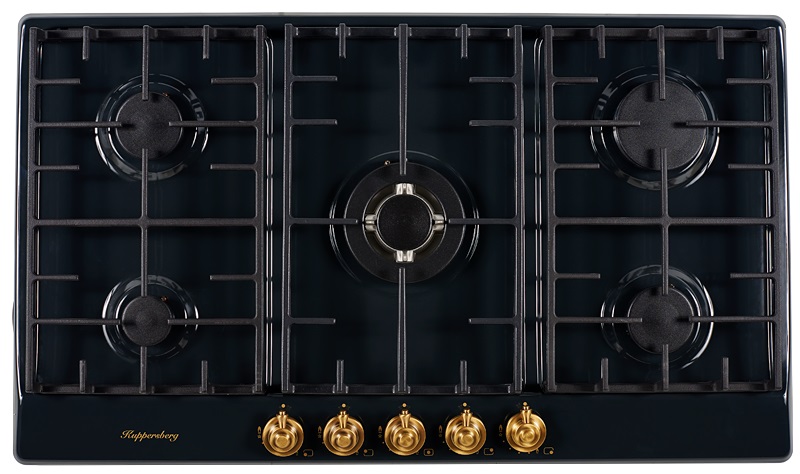 Фото товара: Kuppersberg FV9TGRZ ANT Bronze газовая поверхность