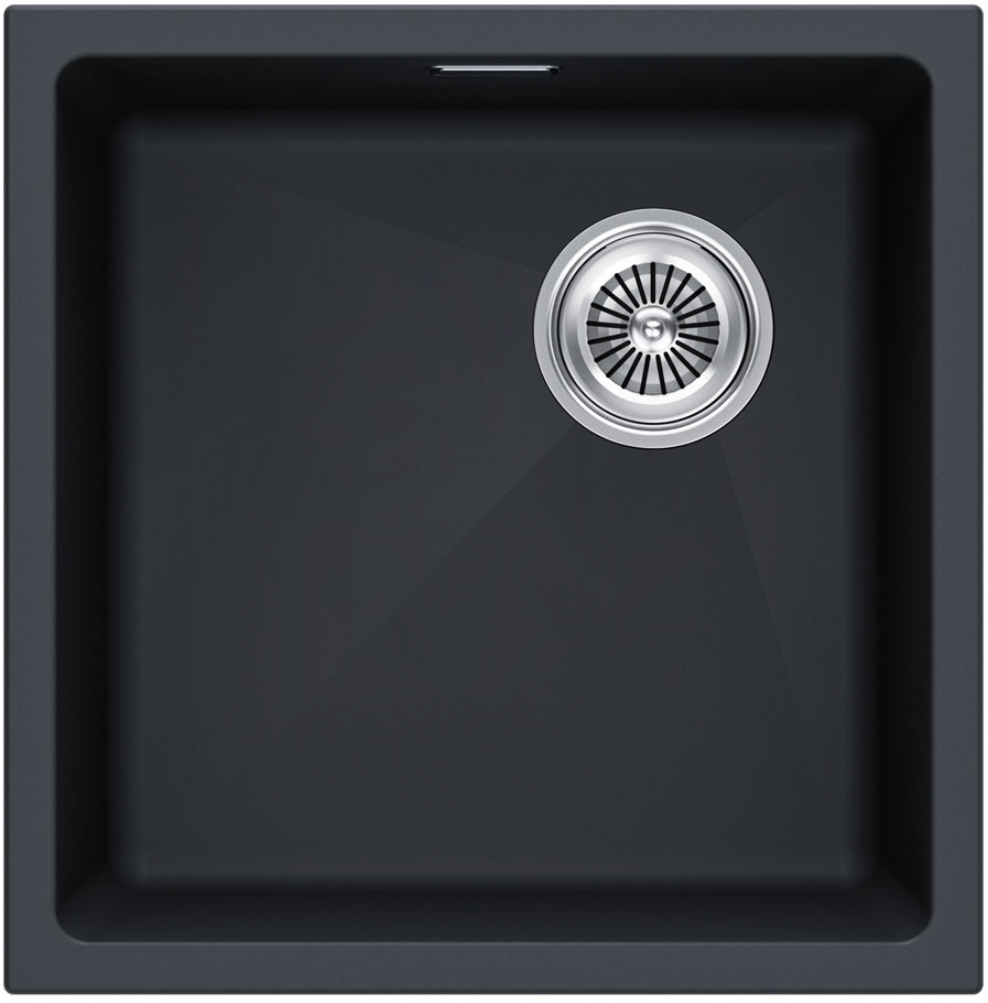 Детальное фото товара: Paulmark LUMI 45UNI-SKEW, мойка, гранит, антрацит