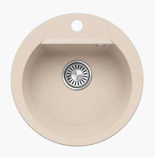 Фото товара: Polygran ATOL-460, мойка, мрамор, кремовый 327