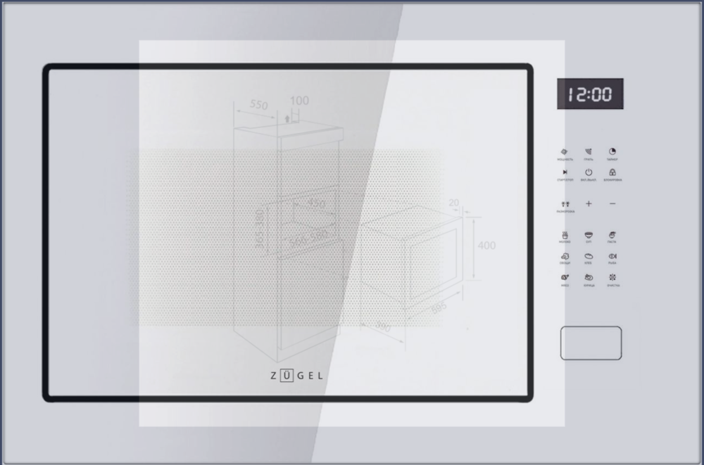 Детальное фото товара: ZUGEL ZMO251W