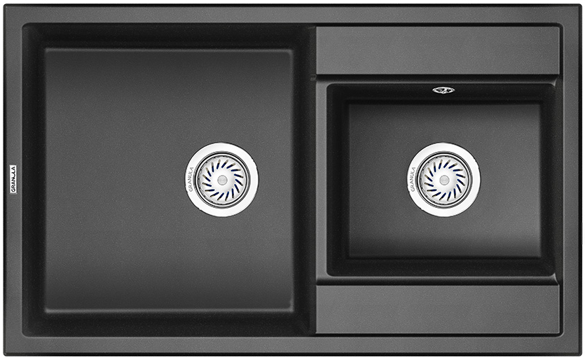 Фото товара: GRANULA 8201 мойка, гранит, черный