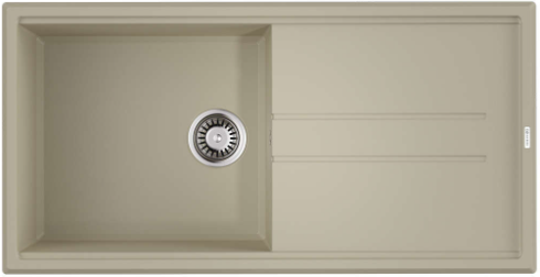 Фото товара: Omoikiri Tedori 100-BE, мойка, гранит, ваниль