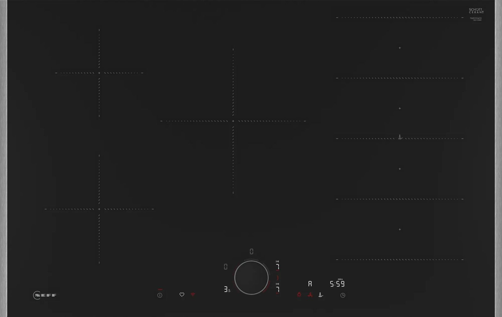 Детальное фото товара: NEFF T68YYV4C0 индукционная поверхность