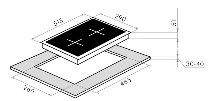 Детальное фото товара: Maunfeld EGHG.32.23CB/G газовая поверхность