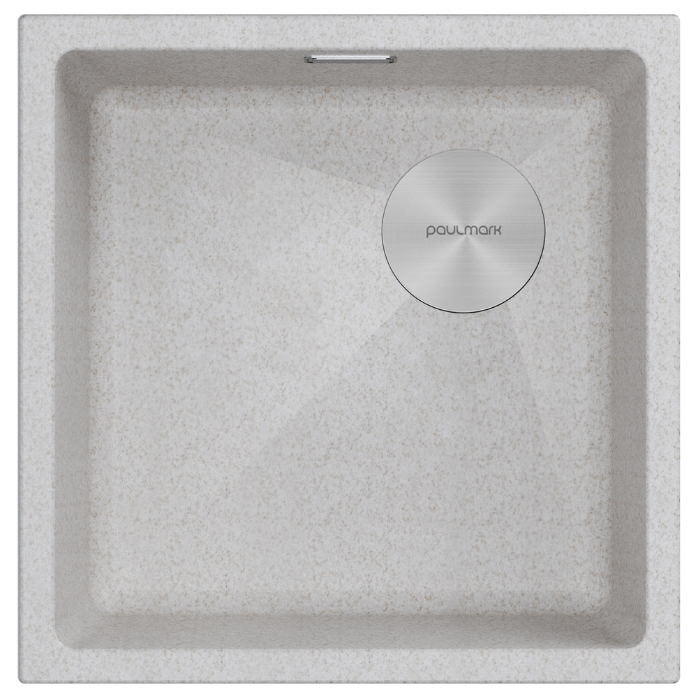 Фото товара: Paulmark LUMI 45UNI-SKEW, мойка, гранит, бежевый