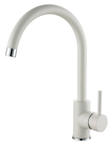 Фото товара: ALVEUS ROXA G11 ARCTIC, смеситель, гранит, белый