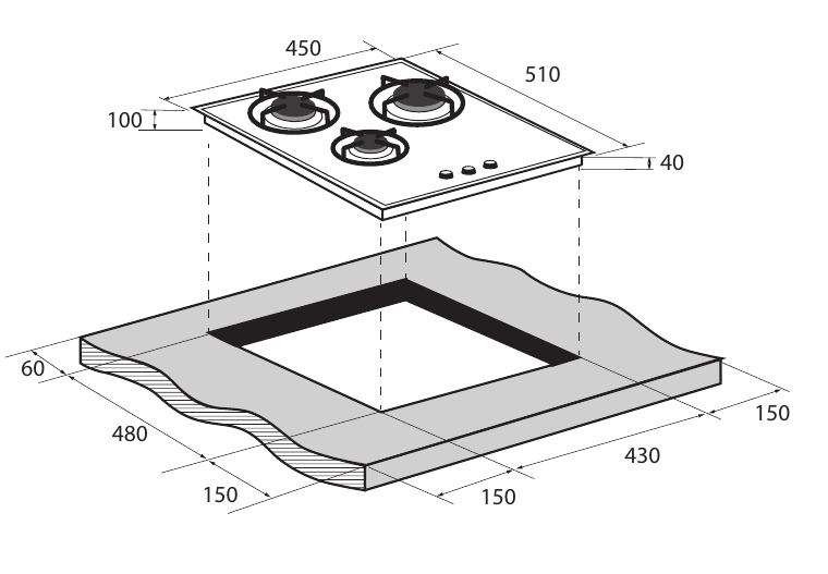 Схема встраивания