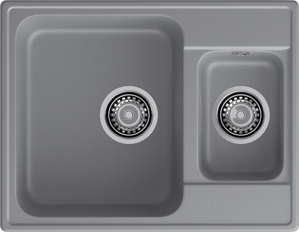 Фото товара: GranFest QUARZ GF-Z09, мойка, гранит, темно-серый
