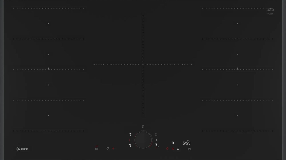 Детальное фото товара: NEFF T69YYV4C0 индукционная поверхность