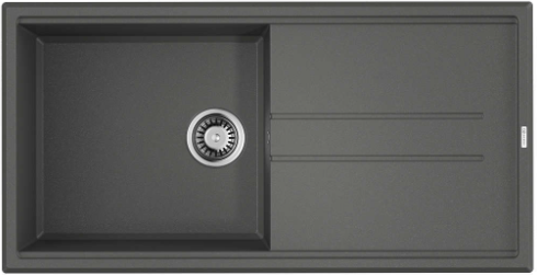 Фото товара: Omoikiri Tedori 100-PL, мойка, гранит, платина