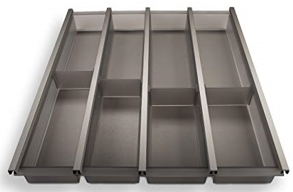 Детальное фото товара: Ninka Cuisio Aqua 500, Innotech Hettich, лоток для столовых приборов, графит