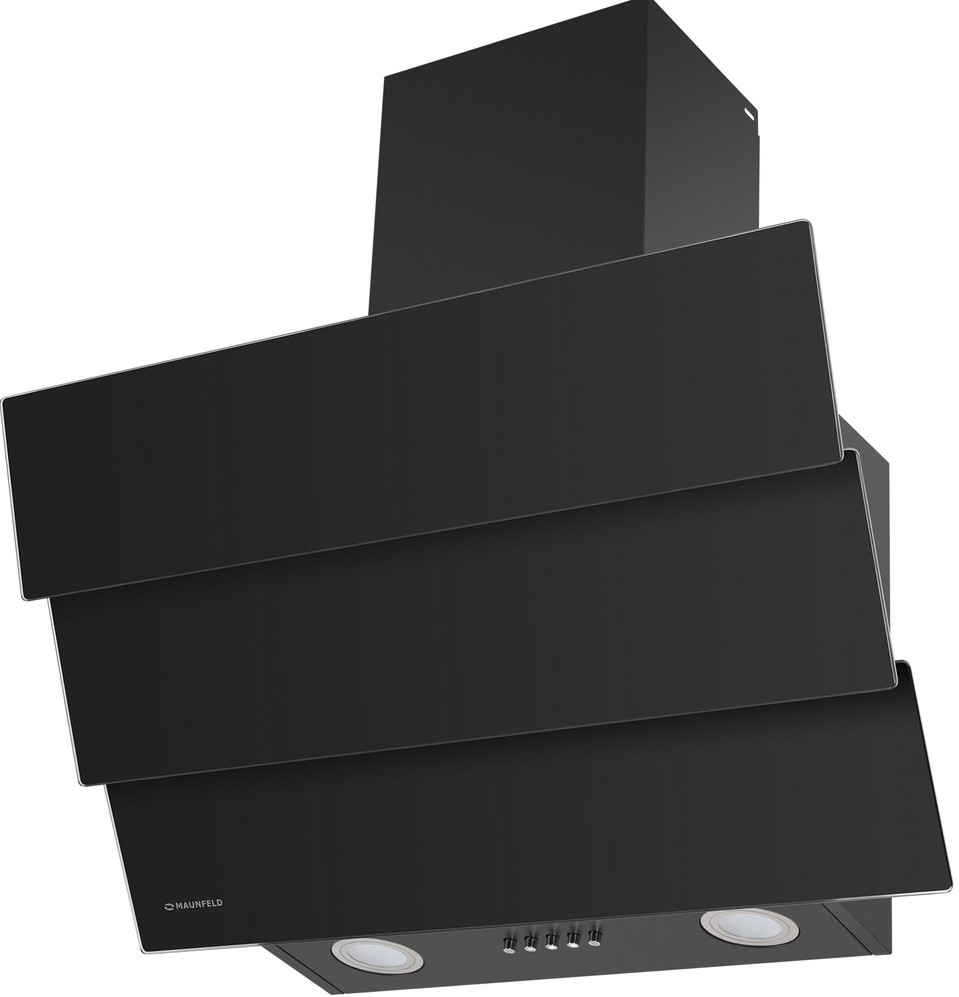 Фото товара: Maunfeld CASCADA PUSH 50 Glass Black