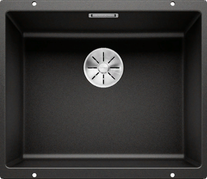 Фото товара: Blanco Subline 500-U, мойка, гранит, черный 