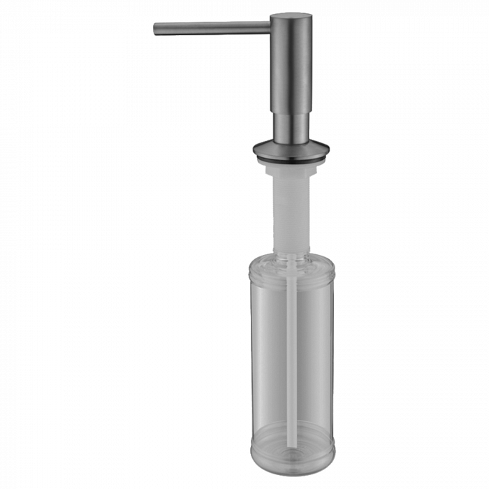 Фото товара: Paulmark DECUS, дозатор для моющего средства, серый матовый