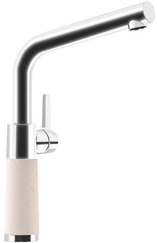 Фото товара: Schock SC-540, смеситель, гранит, хром/альпина