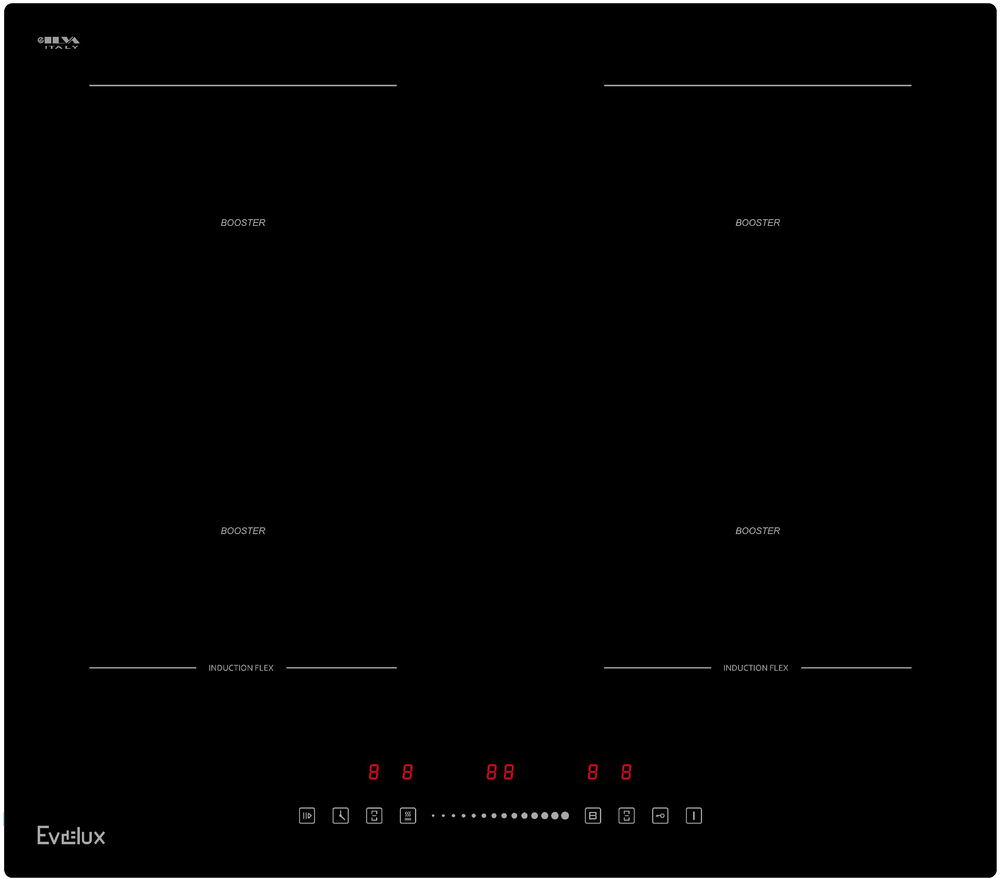 Фото товара: Evelux EHI 6448 индукционная поверхность