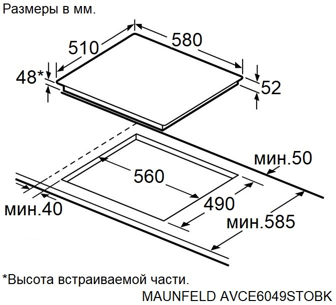 Схема встраивания