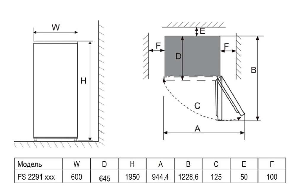 Детальное фото товара: Evelux FS 2291 DX