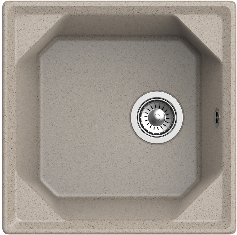 Фото товара: GranFest UNIQUE U-500, мойка, мрамор, песочный