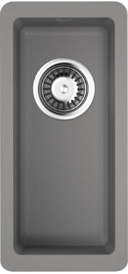 Фото товара: Omoikiri Kata 20-U-GR, мойка, гранит, leningrad grey