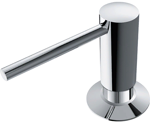 Franke Comfort, дозатор для моющего средства, хром Детальное фото товара: Franke Comfort, дозатор для моющего средства, хром