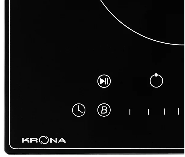 Krona FORTE 30 BL Детальное фото товара: Krona FORTE 30 BL индукционная поверхность