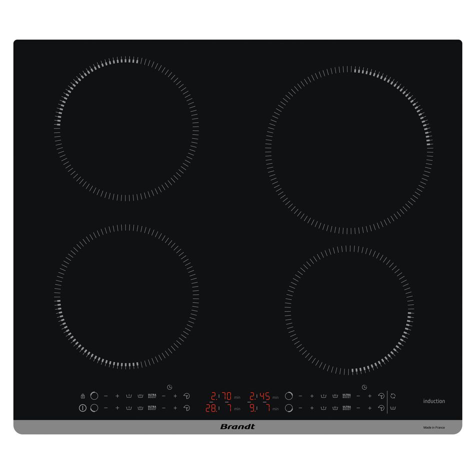 Фото товара: Brandt BPI1641SB индукционная поверхность