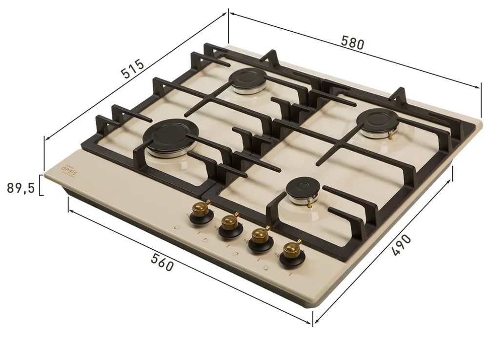 Детальное фото товара: making Oasis everywhere P-MRP газовая поверхность