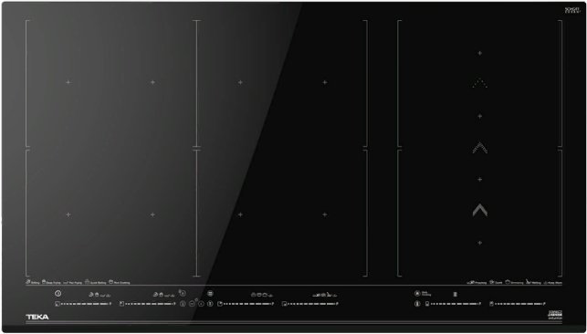 Фото товара: Teka IZF 99700 MST BLACK индукционная поверхность