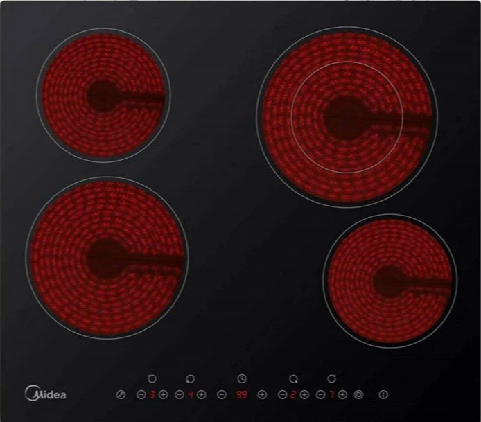 Фото товара: Midea MCHF645 стеклокерамическая поверхность