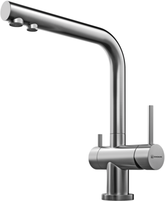 Omoikiri Nagano-BN, смеситель, нержавеющая сталь Детальное фото товара: Omoikiri Nagano-BN, смеситель, нержавеющая сталь