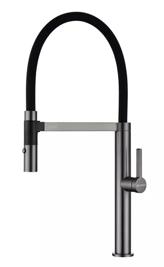 Фото товара: Paulmark LEADER, смеситель, вороненая сталь