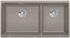 Фото товара: Blanco Subline 480/320-U, мойка, гранит, серый беж
