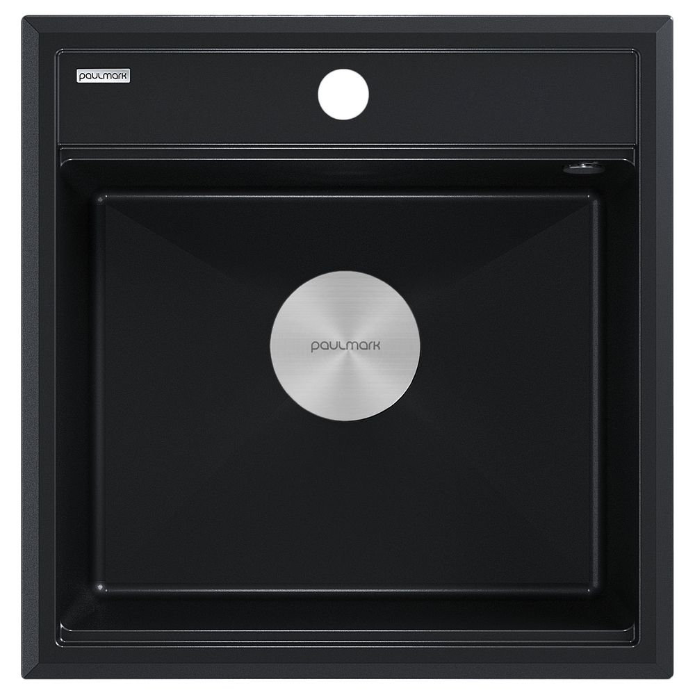 Фото товара: Paulmark STEPIA 50, мойка, гранит, черный металлик