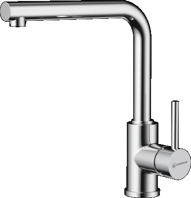 Фото товара: Omoikiri Nakagawa-C, смеситель, хром