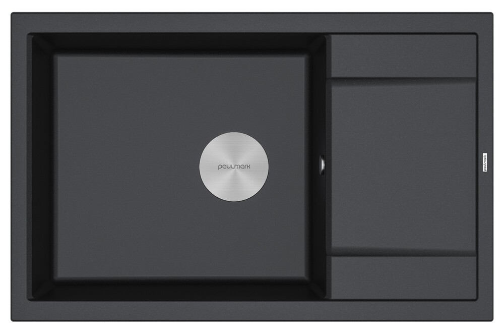 Фото товара: Paulmark FLUGEN 60, мойка, гранит, черный