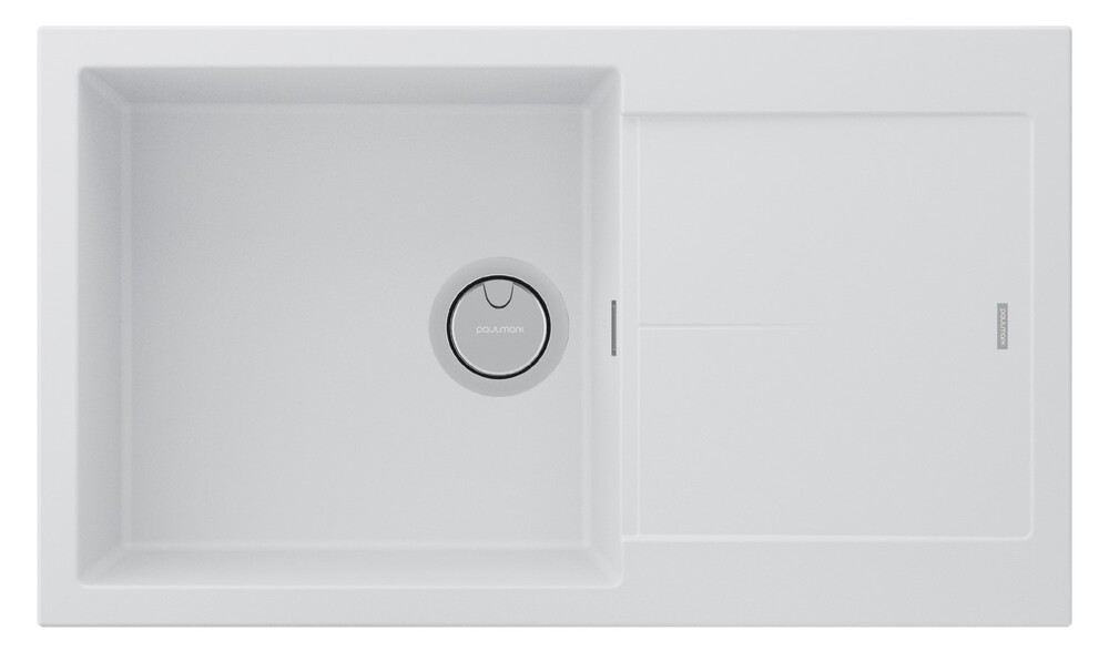 Фото товара: Paulmark EXTENSIO 86, мойка, гранит, белый
