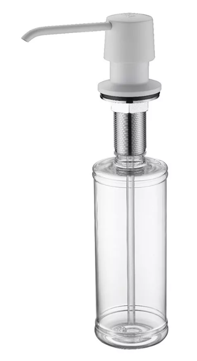 Paulmark SAUBER, дозатор для моющего средства, белый матовый Фото товара: Paulmark SAUBER, дозатор для моющего средства, белый матовый