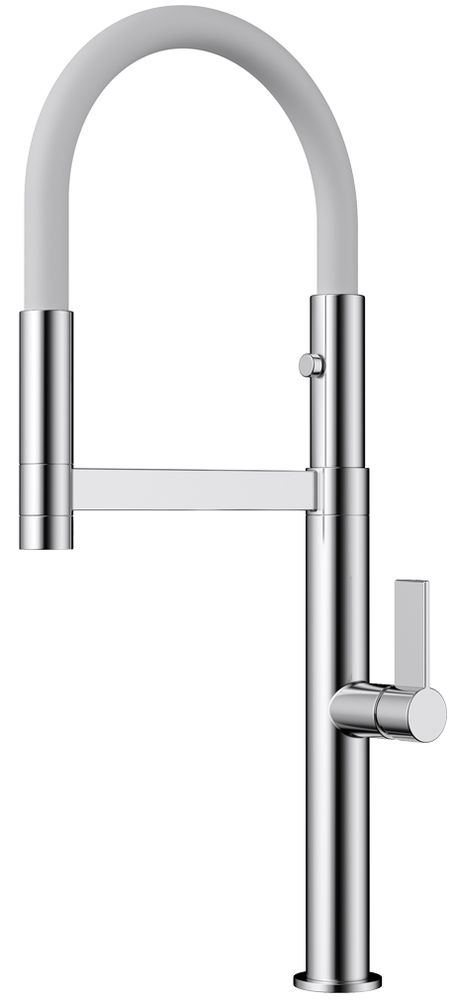 Фото товара: Omoikiri Osaka C-WH смеситель, хром/белый