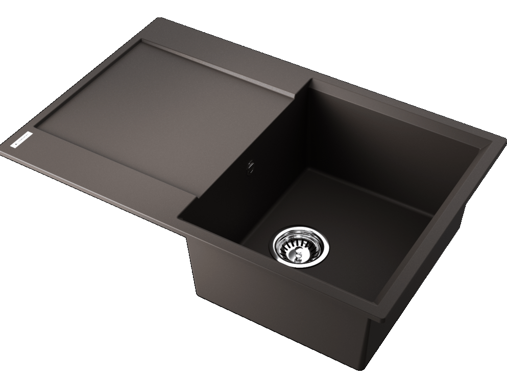 Детальное фото товара: Omoikiri Daisen 78T-ES, мойка, гранит, espresso