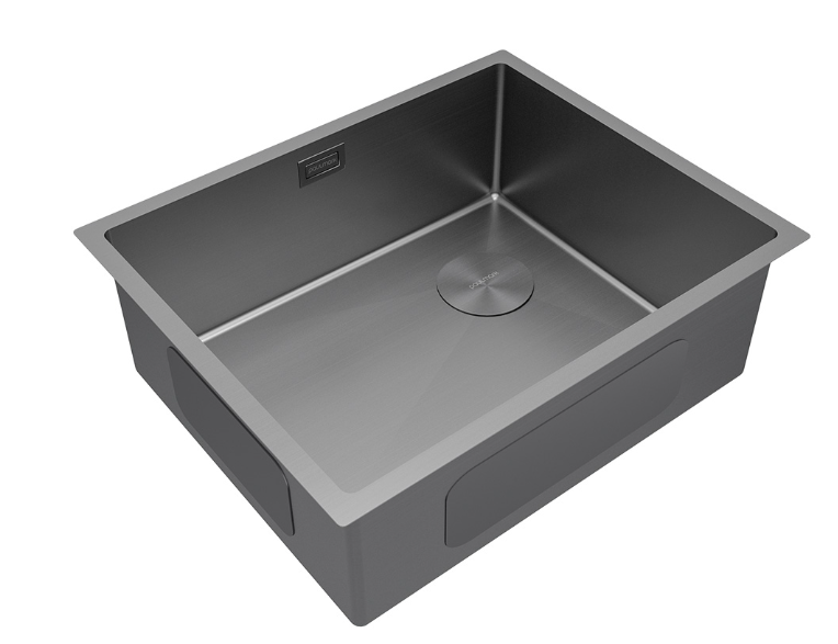 Детальное фото товара: Paulmark NEXT-SKEW 54 UNI, мойка, нержавеющая сталь, матовый серый