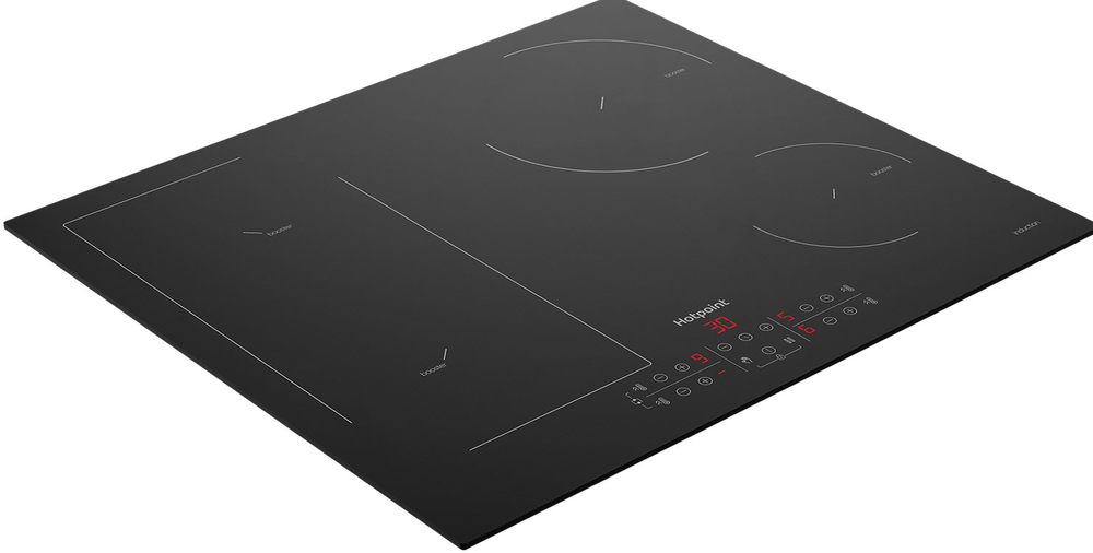 Hotpoint HB 1560B NE Детальное фото товара: Hotpoint HB 1560B NE индукционная поверхность